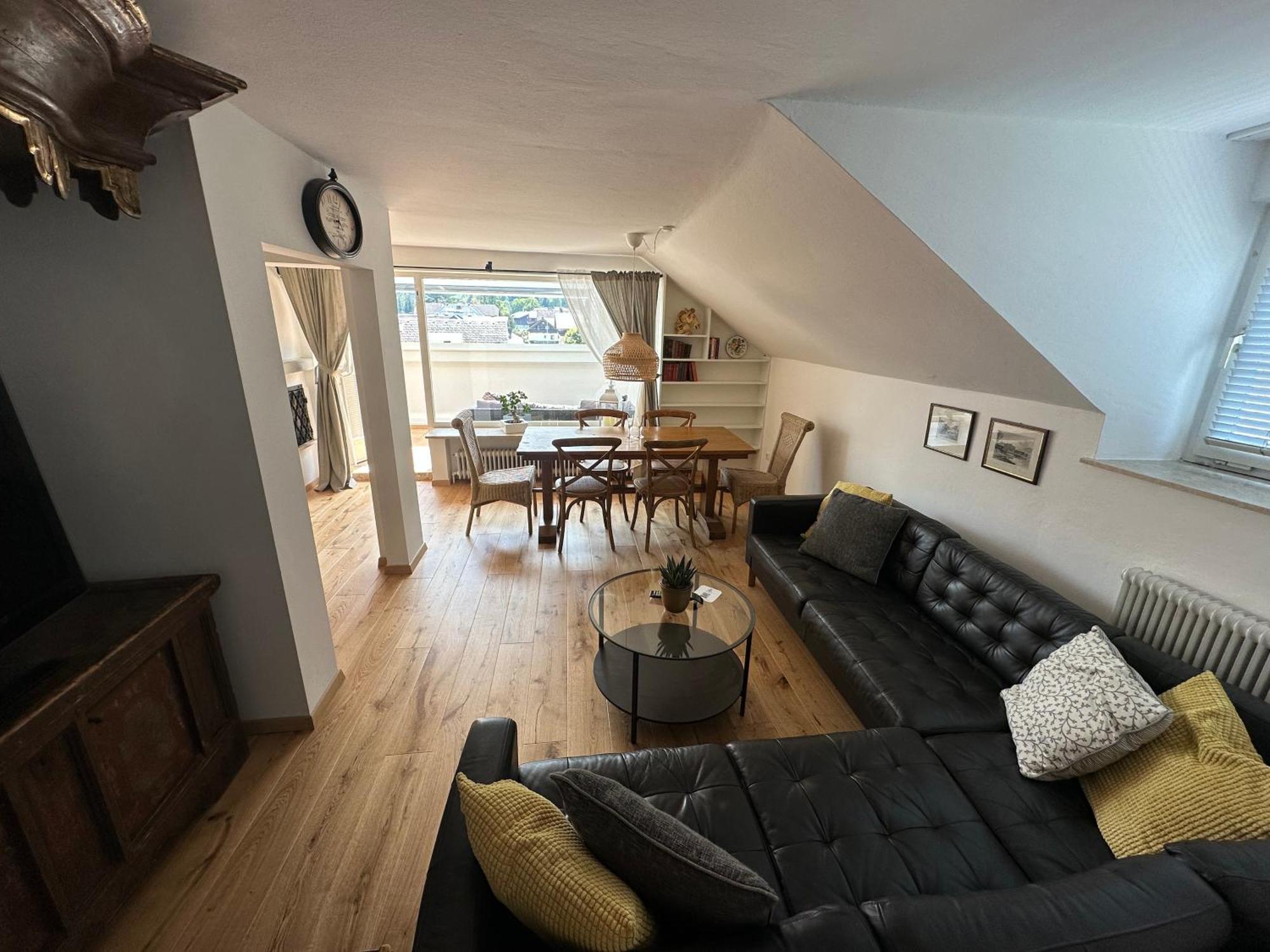 Ferienwohnung Nannerls Penthouse Sankt Gilgen Exterior foto